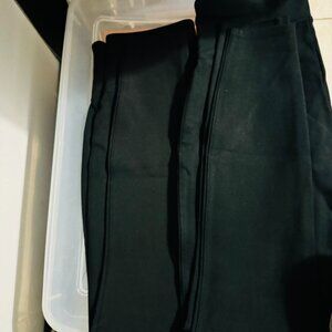 Spanx Black ponte ankle legging Sm/Tall